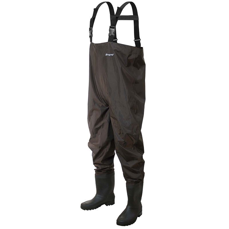Fly Fishing Hunting Chest Waders Waterproof Skidproof Foot Wader Pants with  Boot 
