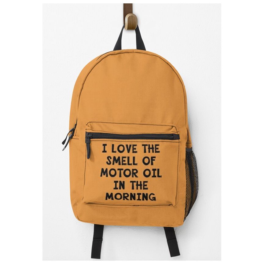 Motor-Oil Backpack
