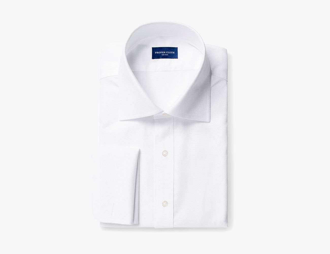 Non Iron Mini Oxford Pure White Non Iron Custom Monogrammed