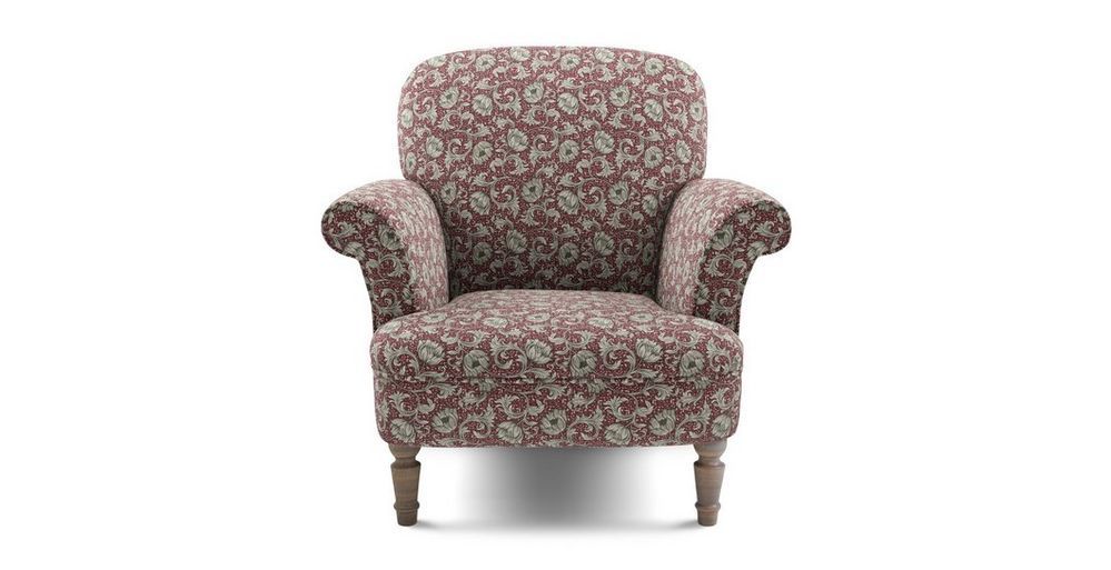 small upholstered bedroom chair