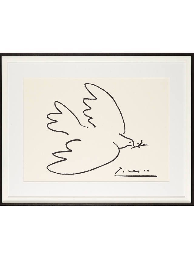 Picasso 'Dove of Peace' Framed Print