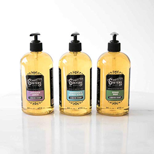 Spinster Sisters Co. Liquid Soap-3 Scent Variety Pack