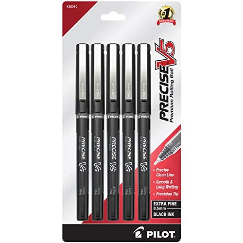 Precise V5 Stick Liquid Ink Rolling Ball Stick Pens