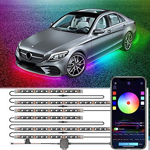Underglow + Interior LED Accent Light Kits for Cars | XKchrome Smartphone  App