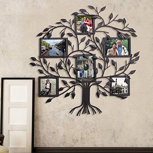 Family Tree Metal Wall Hanging
