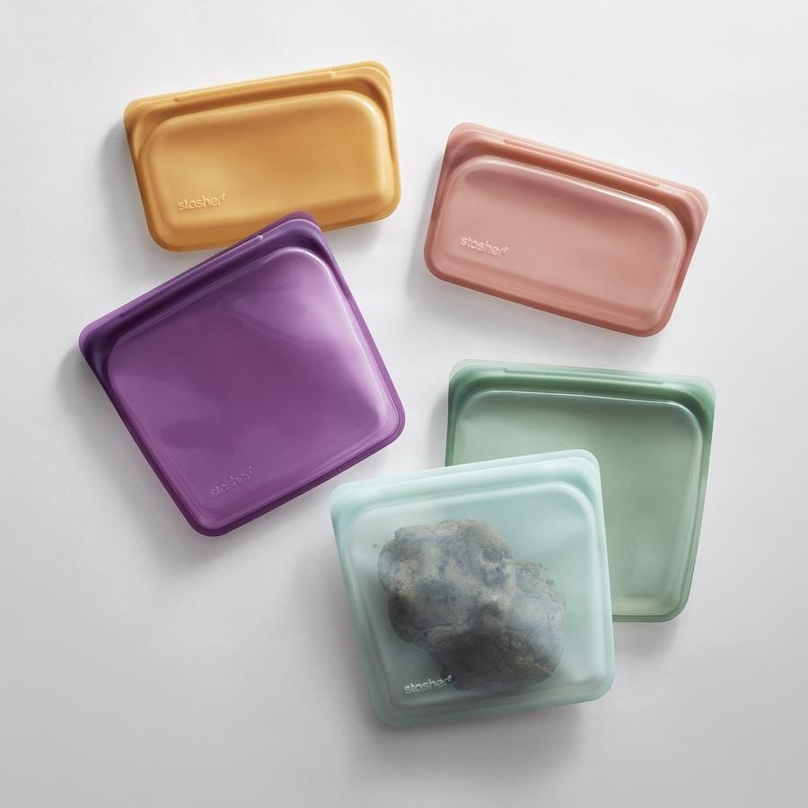 Reusable silicone food bags: fresh-keeping sealed bags for food storage -  HB Silicone