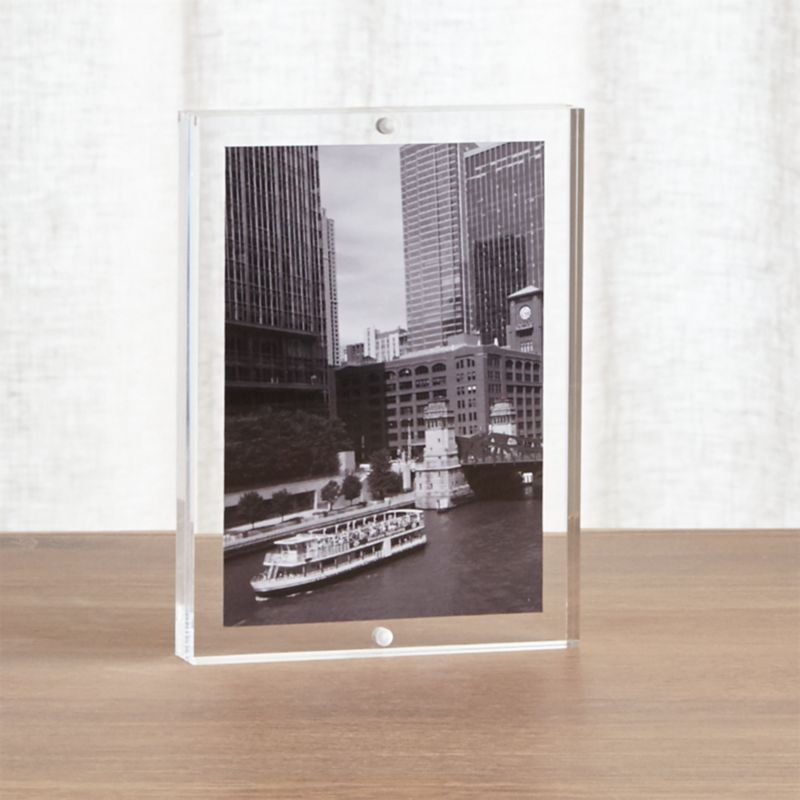 Acrylic 5x7 Block Picture Frame