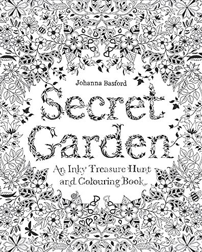 World of Flowers By Johanna Basford, (adult coloring book) – Silly