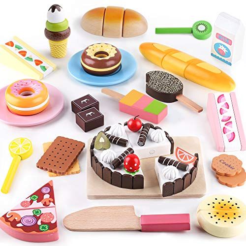 Play Right Kids Pretend Food Playset Deserts 