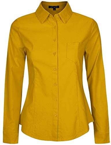 Yellow Button-Down Shirt