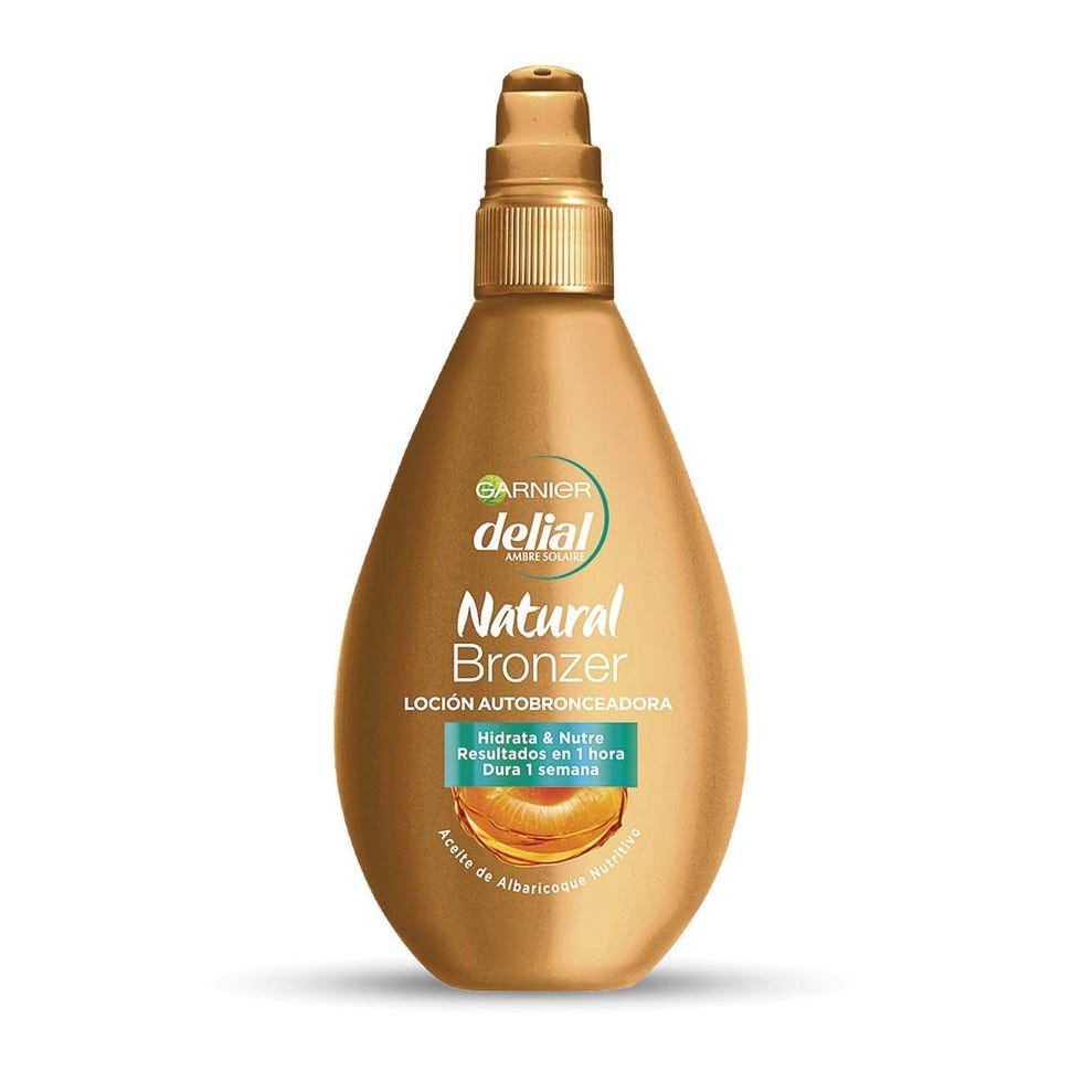 Leche bronceadora natural