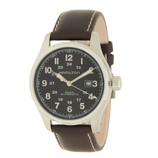 Hamilton Khaki Field Leather Strap Watch, 44mm Hamilton Khaki Field Leather Strap Watch, 44mm