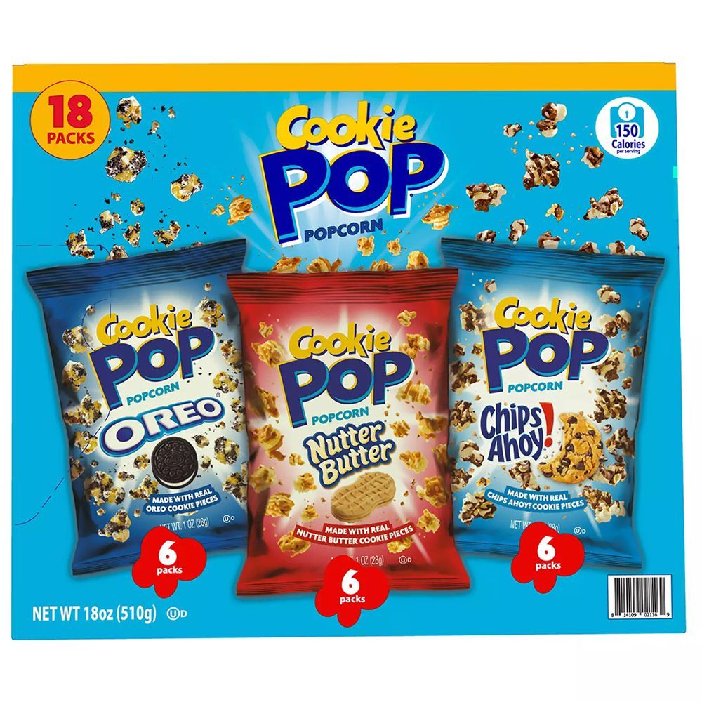 Cookie Pop Popcorn Variety Pack