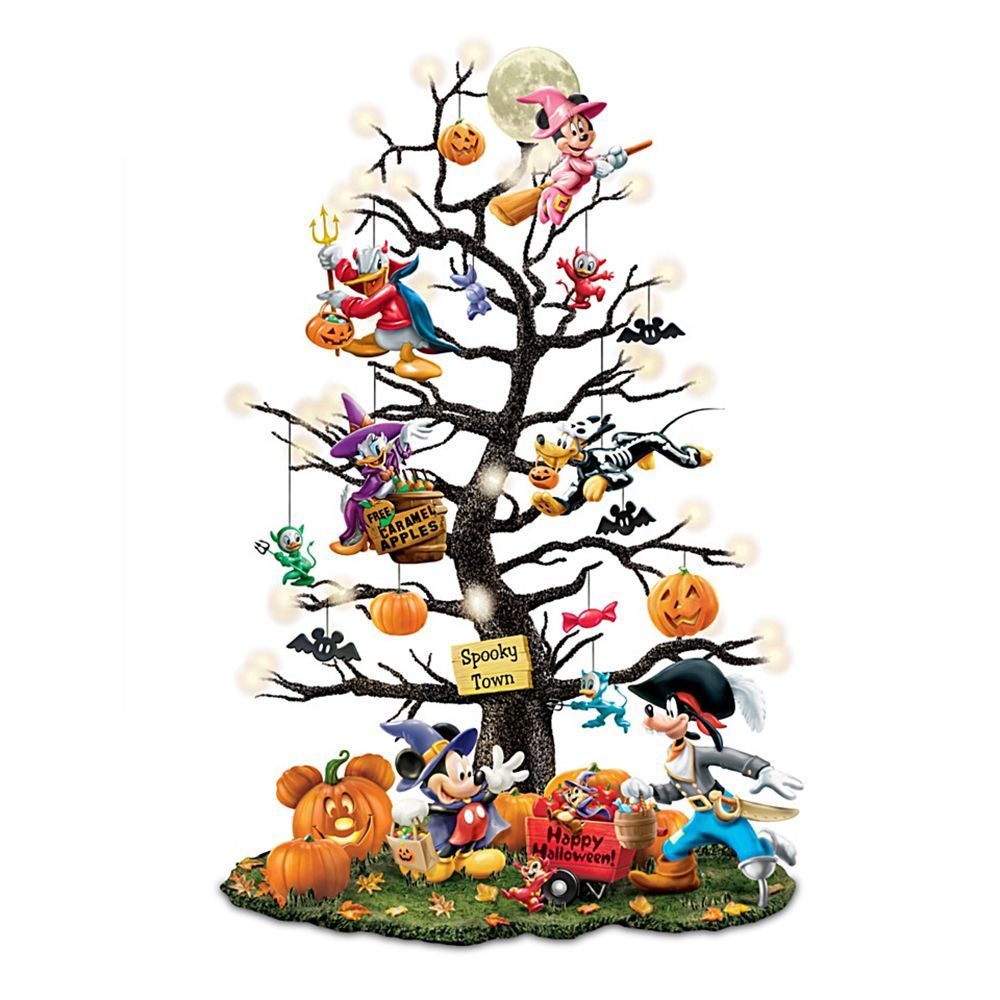 Disney “Trick Or Treat” Illuminated Halloween Tabletop Tree