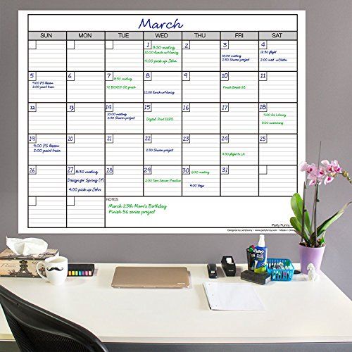 10 Best Whiteboard Calendars in 2021 - Dry-Erase Calendars