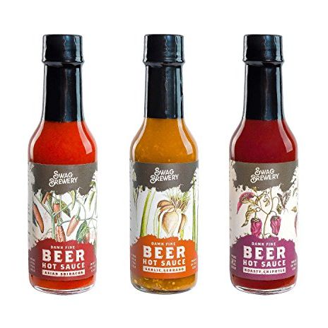 Beer-infused Hot Sauce Variety (3-Pack)