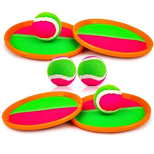 Paddle Catch - The Best Toss and Catch Ball Set by Funsparks