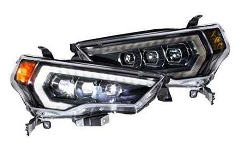 Morimoto XB LED Headlights Fits Toyota 4Runner 2014-2020 Plug and Play OEM Replacement Performance Upgrade Gen 2 (PN: LF531.2-ASM Pair of complete headlight assemblies)