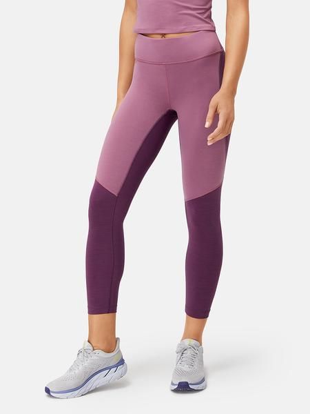 Outdoor Voices TechSweat Zoom Leggings in Black and White