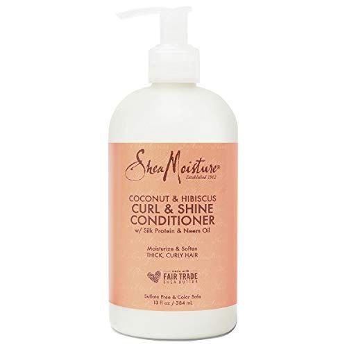 SheaMoisture Curl Shine Silicone Free Conditioner for Curly Hair 