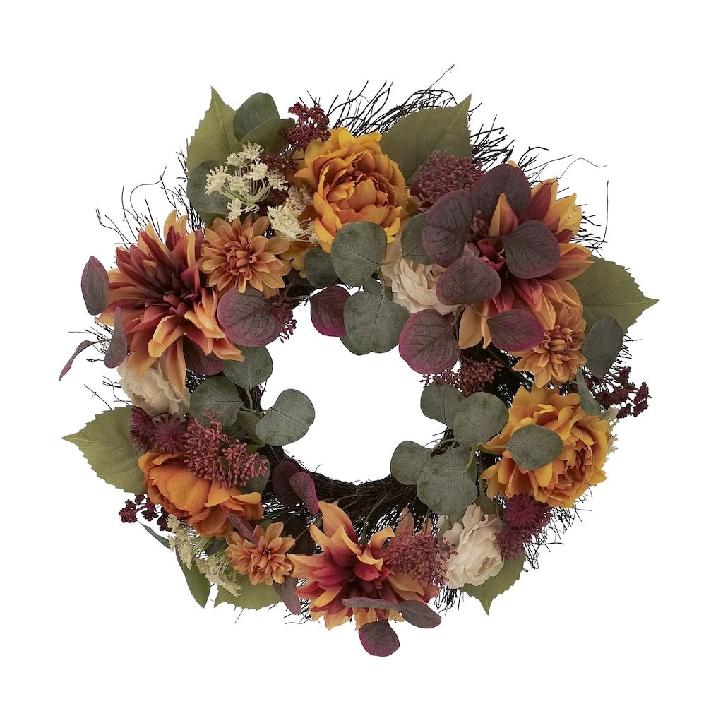 Fall Olive Branch Hoop Wreath,Minimalist Autumn Door Wreath,Trendy Fall Wreath purchases