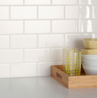 White Ceramic Tile