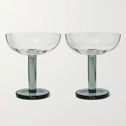 Puck Set of Two Coupe Glasses