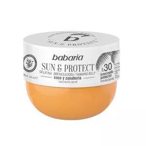 Gelatina bronceadora Sun & Protect de coco y zanahoria