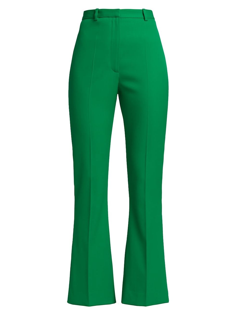 Pleated Flare Trousers