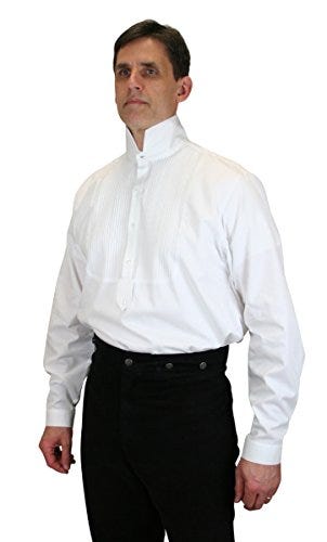 High Collar Dress Shirt