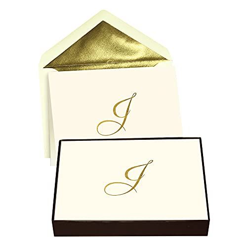 Personalized Monogram Note Cards