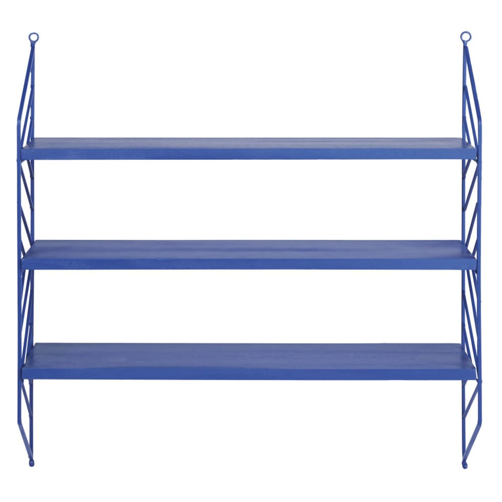 Estantería azul