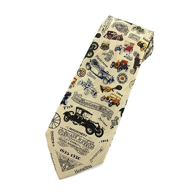 Auto-Themed Ties That Will Rev Up Your Style