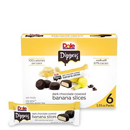 Dippers Dark Chocolate Covered Banana Slices