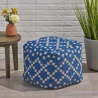 Outdoor Boho Pouf