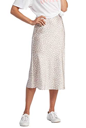 Anya Leopard Midi Skirt