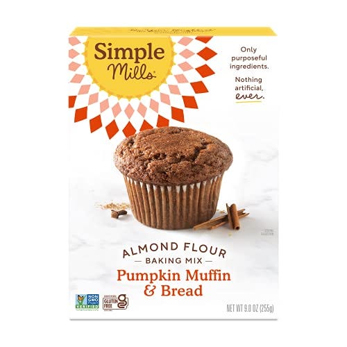 Almond Flour Baking Mix, Pumpkin Muffin & Bread