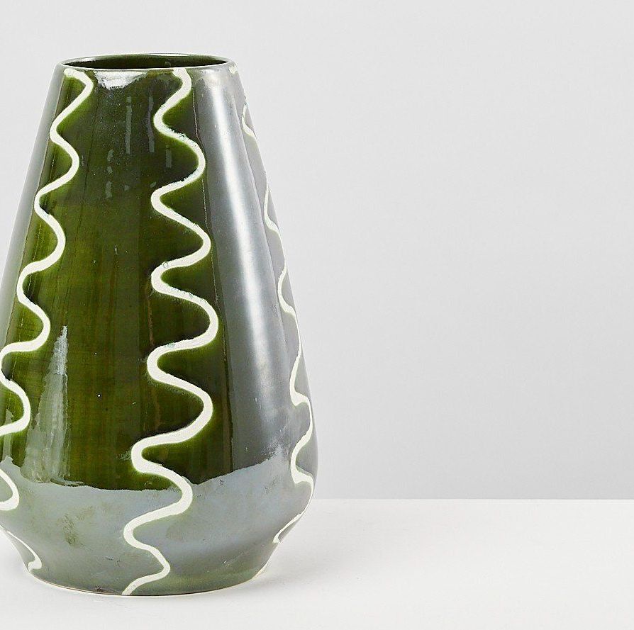 Mele Green Ceramic Vase