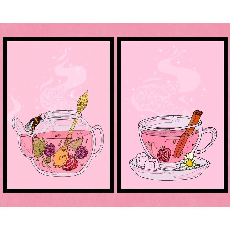 Tea Witch & Queer Magic prints
