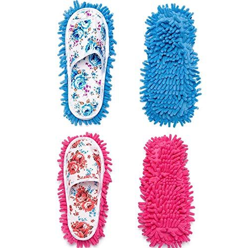 Floral Cleaning Slippers
