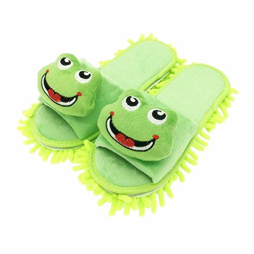 Frog Mop Slippers