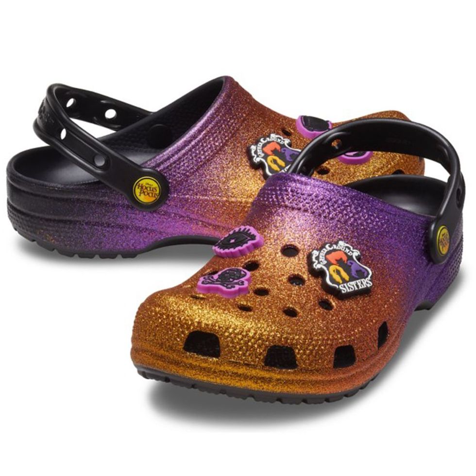 You Can Get 'Hocus Pocus' Crocs That Are Complete With an Ombré Glitter  Design