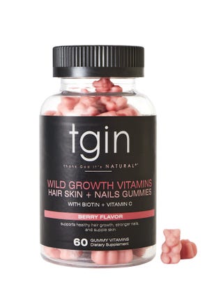 Tgin Wild Growth Vitamins Hair, Skin + Nails Gummies