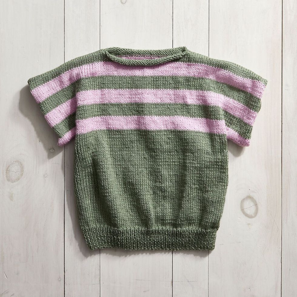 Stitch Club Simply Knit Boatneck Top Supplies + Tutorial