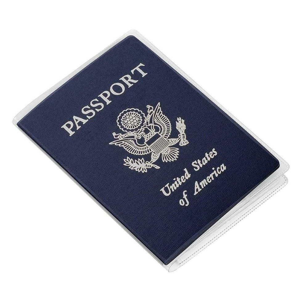 Clear Passport Cover Holder