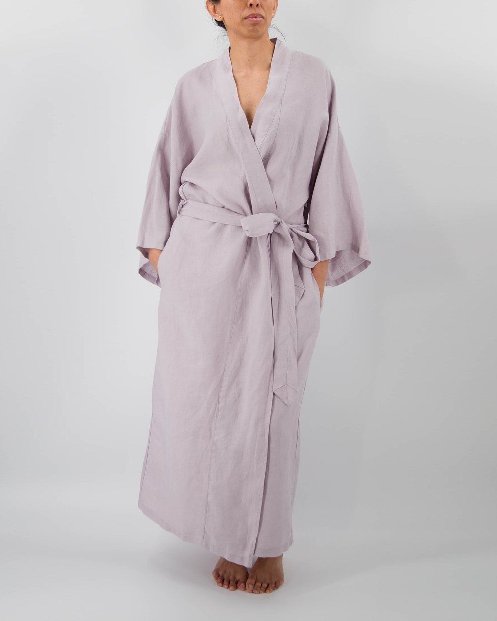 Womens Soft Coral Sherpa Fleece Nightwear Dressing Gown Bathrobe Size 8 10 16 18