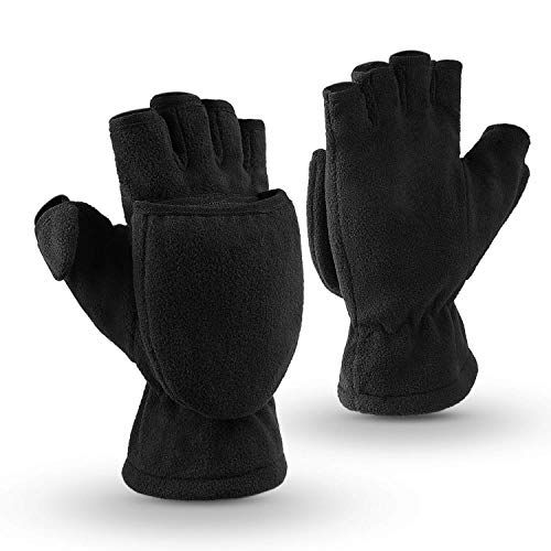 Yomiafy Winter Womens Cute Animal Warm Gloves Outdoor Sport Windproof Gloves 