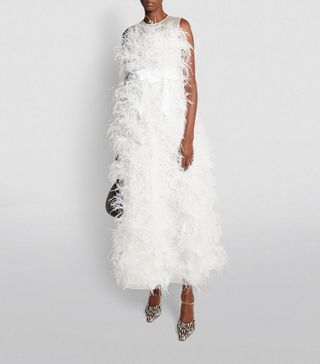 White Feather Mistique Gown