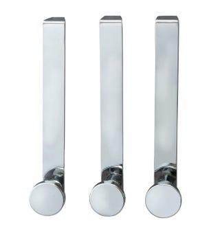 Pack of 3 over the door hooks