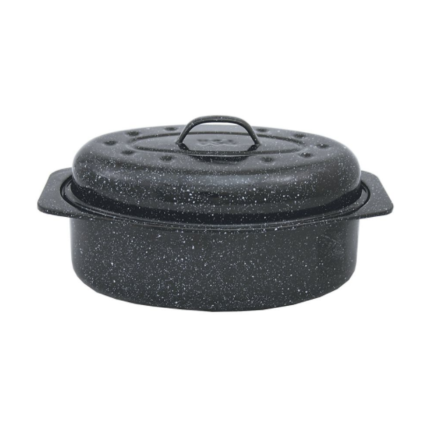 Granite Ware 19-Inch Covered Oval Roaster
